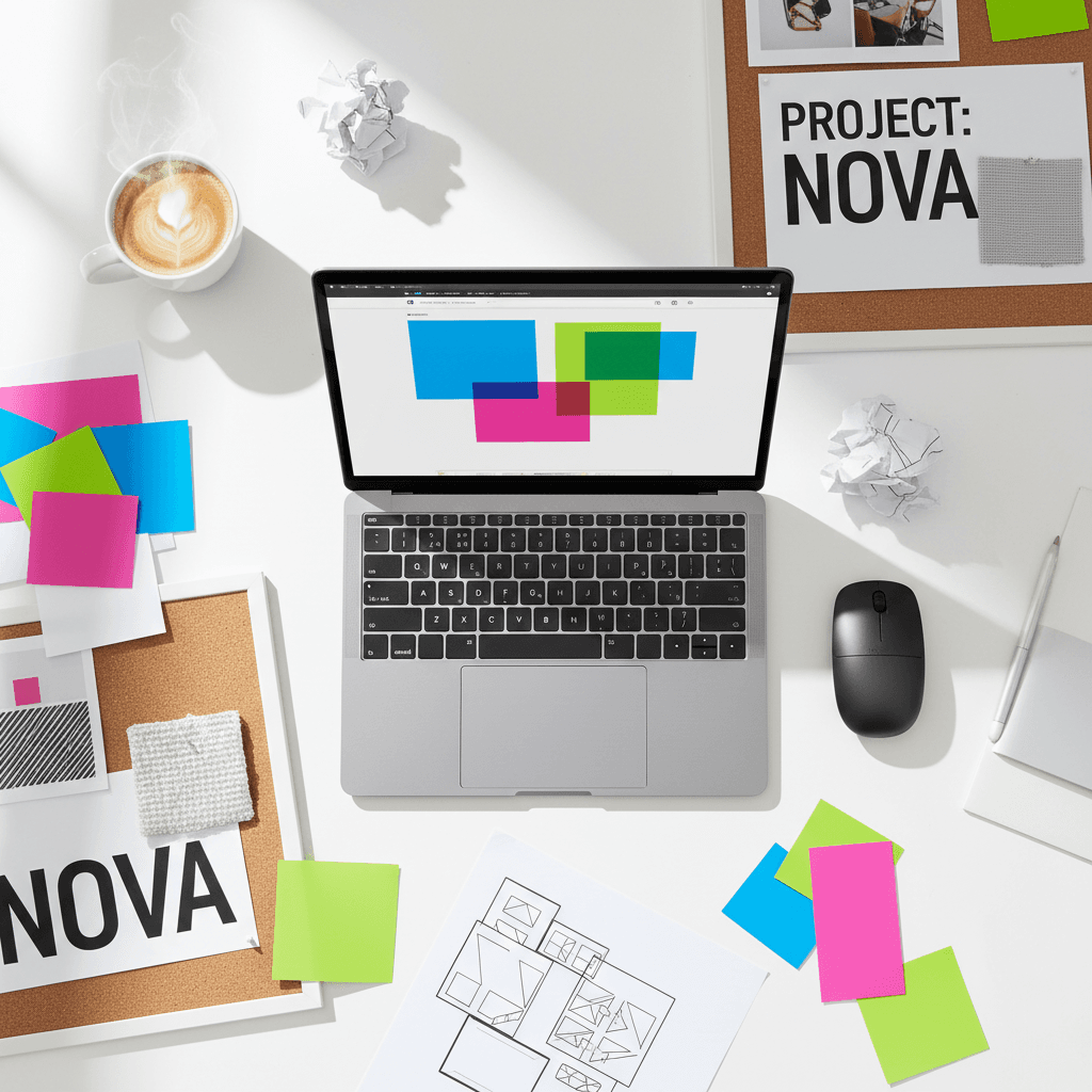 Content creation and design workspace